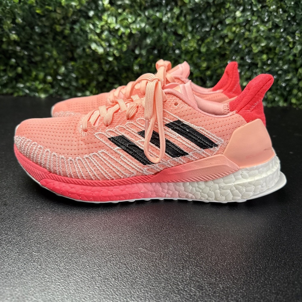Adidas Solar Boost 19 running shoes Women's Size 5.5 Pink Sneakers